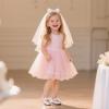 image:imageOtter MOMO ToddlerLittle Girls Mary Jane Ballerina Flats Shoes Slipon School Party Dress ShoesDf16white