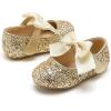 image:imageOtter MOMO ToddlerLittle Girls Mary Jane Ballerina Flats Shoes Slipon School Party Dress ShoesDf18gold