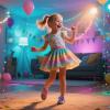 image:imageOtter MOMO ToddlerLittle Girls Mary Jane Ballerina Flats Shoes Slipon School Party Dress ShoesDf18purple