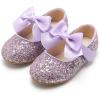 image:imageOtter MOMO ToddlerLittle Girls Mary Jane Ballerina Flats Shoes Slipon School Party Dress ShoesDf18purple