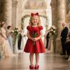 image:imageOtter MOMO ToddlerLittle Girls Mary Jane Ballerina Flats Shoes Slipon School Party Dress ShoesDf28red