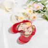 image:imageOtter MOMO ToddlerLittle Girls Mary Jane Ballerina Flats Shoes Slipon School Party Dress ShoesDf28red
