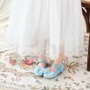 image:imageOtter MOMO ToddlerLittle Girls Mary Jane Ballerina Flats Shoes Slipon School Party Dress ShoesDf29blue