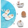 image:imageOtter MOMO ToddlerLittle Girls Mary Jane Ballerina Flats Shoes Slipon School Party Dress ShoesDf29white