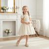 image:imageOtter MOMO ToddlerLittle Girls Mary Jane Ballerina Flats Shoes Slipon School Party Dress ShoesDf31gold