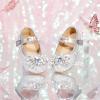 image:imageOtter MOMO ToddlerLittle Girls Mary Jane Ballerina Flats Shoes Slipon School Party Dress ShoesDf31silver