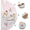 image:imageOtter MOMO ToddlerLittle Girls Mary Jane Ballerina Flats Shoes Slipon School Party Dress ShoesDf31silver