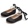 image:imageOtter MOMO ToddlerLittle Girls Mary Jane Ballerina Flats Shoes Slipon School Party Dress ShoesDf33black