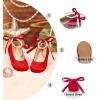 image:imageOtter MOMO ToddlerLittle Girls Mary Jane Ballerina Flats Shoes Slipon School Party Dress ShoesDf33red