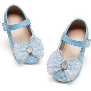 image:imageOtter MOMO ToddlerLittle Girls Mary Jane Ballerina Flats Shoes Slipon School Party Dress ShoesDf29blue
