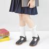 image:imageOtter MOMO Toddler Little Girls Oxford Shoes Mary Jane Flat TStrap School Uniform Party Dress ShoesD730black