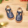 image:imageOtter MOMO Toddler Little Girls Oxford Shoes Mary Jane Flat TStrap School Uniform Party Dress ShoesD730blue