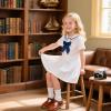 image:imageOtter MOMO Toddler Little Girls Oxford Shoes Mary Jane Flat TStrap School Uniform Party Dress ShoesD730brown