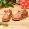 image:imageOtter MOMO Toddler Little Girls Oxford Shoes Mary Jane Flat TStrap School Uniform Party Dress ShoesD730brown
