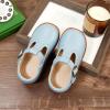 image:imageOtter MOMO Toddler Little Girls Oxford Shoes Mary Jane Flat TStrap School Uniform Party Dress ShoesD730light Blue