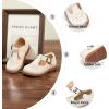 image:imageOtter MOMO Toddler Little Girls Oxford Shoes Mary Jane Flat TStrap School Uniform Party Dress ShoesD750off White