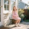 image:imageOtter MOMO Toddler Little Girls Oxford Shoes Mary Jane Flat TStrap School Uniform Party Dress ShoesD750off White