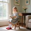 image:imageOtter MOMO Toddler Little Girls Oxford Shoes Mary Jane Flat TStrap School Uniform Party Dress ShoesD750red