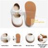 image:imageOtter MOMO Toddler Little Girls Oxford Shoes Mary Jane Flat TStrap School Uniform Party Dress ShoesD756white