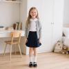 image:imageOtter MOMO Toddler Little Girls Oxford Shoes Mary Jane Flat TStrap School Uniform Party Dress ShoesD760black