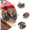 image:imageOtter MOMO Toddler Little Girls Oxford Shoes Mary Jane Flat TStrap School Uniform Party Dress ShoesD760black