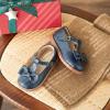 image:imageOtter MOMO Toddler Little Girls Oxford Shoes Mary Jane Flat TStrap School Uniform Party Dress ShoesD760navy Blue
