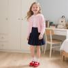 image:imageOtter MOMO Toddler Little Girls Oxford Shoes Mary Jane Flat TStrap School Uniform Party Dress ShoesD760red