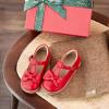 image:imageOtter MOMO Toddler Little Girls Oxford Shoes Mary Jane Flat TStrap School Uniform Party Dress ShoesD760red