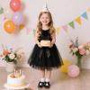 image:imageOtter MOMO Toddler Little Girls Oxford Shoes Mary Jane Flat TStrap School Uniform Party Dress ShoesD761black