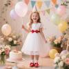 image:imageOtter MOMO Toddler Little Girls Oxford Shoes Mary Jane Flat TStrap School Uniform Party Dress ShoesD761red