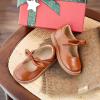 image:imageOtter MOMO Toddler Little Girls Oxford Shoes Mary Jane Flat TStrap School Uniform Party Dress ShoesD763brown