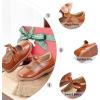 image:imageOtter MOMO Toddler Little Girls Oxford Shoes Mary Jane Flat TStrap School Uniform Party Dress ShoesD763brown