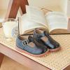 image:imageOtter MOMO Toddler Little Girls Oxford Shoes Mary Jane Flat TStrap School Uniform Party Dress ShoesD764black