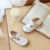 image:imageOtter MOMO Toddler Little Girls Oxford Shoes Mary Jane Flat TStrap School Uniform Party Dress ShoesD764white