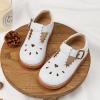 image:imageOtter MOMO Toddler Little Girls Oxford Shoes Mary Jane Flat TStrap School Uniform Party Dress ShoesD765white