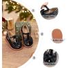 image:imageOtter MOMO Toddler Little Girls Oxford Shoes Mary Jane Flat TStrap School Uniform Party Dress ShoesD766black