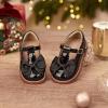 image:imageOtter MOMO Toddler Little Girls Oxford Shoes Mary Jane Flat TStrap School Uniform Party Dress ShoesD766black