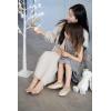 image:imageOtter MOMO Toddler Little Girls Princess Shoes Mary Jane Ballerina Flats Flower Girl Dress ShoesD737gold