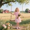 image:imageOtter MOMO Toddler Little Girls Princess Shoes Mary Jane Ballerina Flats Flower Girl Dress ShoesD737pink