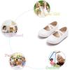 image:imageOtter MOMO Toddler Little Girls Princess Shoes Mary Jane Ballerina Flats Flower Girl Dress ShoesD737white
