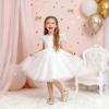 image:imageOtter MOMO Toddler Little Girls Princess Shoes Mary Jane Ballerina Flats Flower Girl Dress ShoesDf01gold
