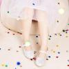 image:imageOtter MOMO Toddler Little Girls Princess Shoes Mary Jane Ballerina Flats Flower Girl Dress ShoesDf01silver