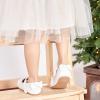 image:imageOtter MOMO Toddler Little Girls Princess Shoes Mary Jane Ballerina Flats Flower Girl Dress ShoesDf10white