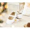 image:imageOtter MOMO Toddler Little Girls Princess Shoes Mary Jane Ballerina Flats Flower Girl Dress ShoesDf10white