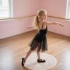 image:imageOtter MOMO Toddler Little Girls Princess Shoes Mary Jane Ballerina Flats Flower Girl Dress ShoesDf22black