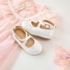 image:imageOtter MOMO Toddler Little Girls Princess Shoes Mary Jane Ballerina Flats Flower Girl Dress ShoesDf22white