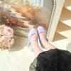 image:imageOtter MOMO Toddler Little Girls Princess Shoes Mary Jane Ballerina Flats Flower Girl Dress ShoesDf23purple