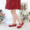 image:imageOtter MOMO Toddler Little Girls Princess Shoes Mary Jane Ballerina Flats Flower Girl Dress ShoesDf23red