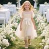 image:imageOtter MOMO Toddler Little Girls Princess Shoes Mary Jane Ballerina Flats Flower Girl Dress ShoesDf25gold