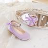 image:imageOtter MOMO Toddler Little Girls Princess Shoes Mary Jane Ballerina Flats Flower Girl Dress ShoesDf25purple